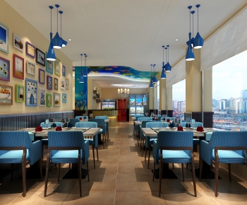 Mediterranean Style Restaurant-ID:385636095