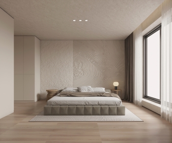 Wabi-sabi Style Bedroom-ID:490305908
