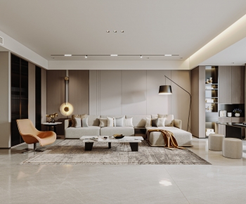 Modern A Living Room-ID:840763091