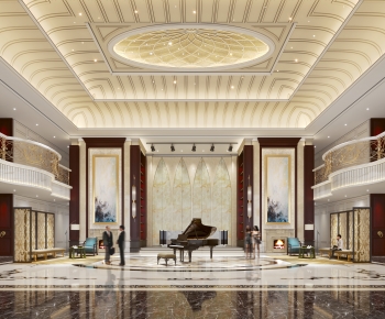 European Style Classical Style Lobby Hall-ID:332911076