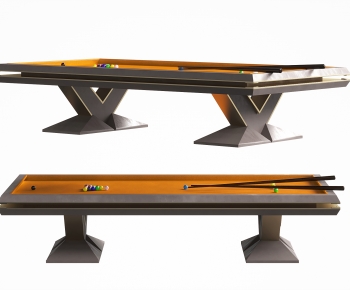 Modern Pool Table-ID:256166939