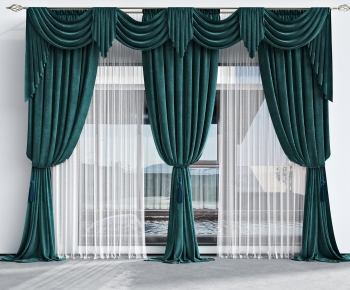 Simple European Style The Curtain-ID:600228074