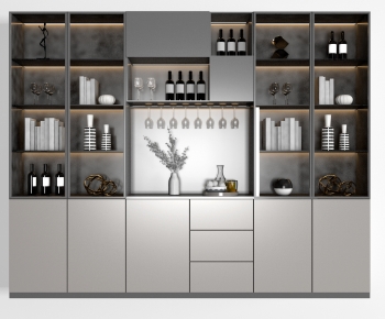 Modern Wine Cabinet-ID:420697938