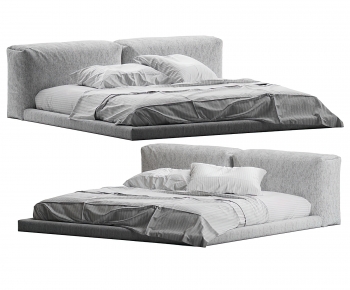 Modern Double Bed-ID:310909996