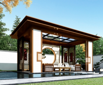 Chinese Style Building Component-ID:794398072