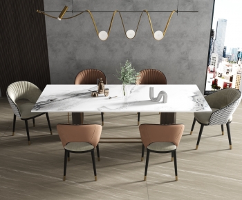 Modern Dining Table And Chairs-ID:187809557