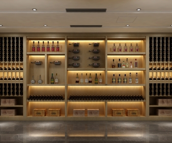 Modern Wine Cellar/Wine Tasting Room-ID:363338957