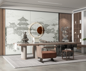 New Chinese Style Study Space-ID:474539048