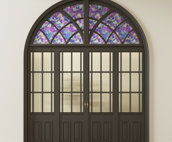 French Style Double Door-ID:234633923