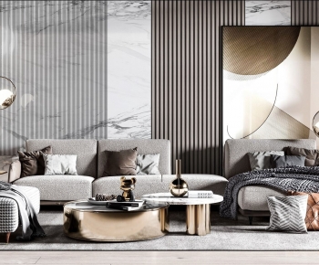 Modern Sofa Combination-ID:875988014