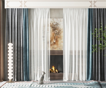 New Chinese Style The Curtain-ID:213512908