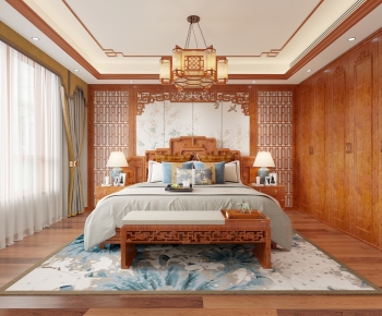 Chinese Style Bedroom-ID:805566074