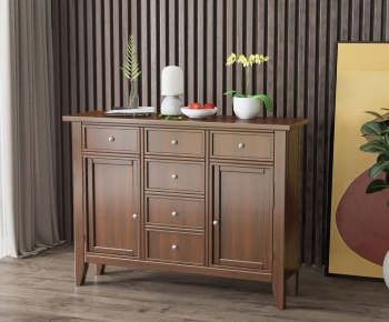 American Style Entrance Cabinet-ID:356621034