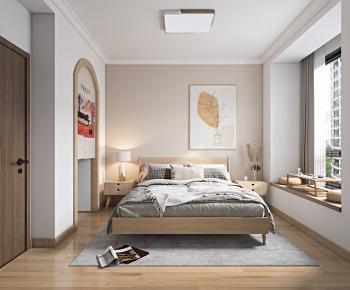 Nordic Style Bedroom-ID:239934928