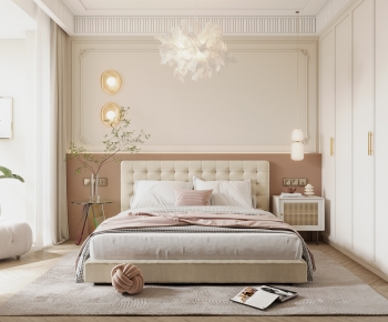 French Style Bedroom-ID:228009944