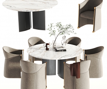 Modern Dining Table And Chairs-ID:919680123