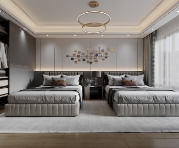 Modern Bedroom-ID:670813083