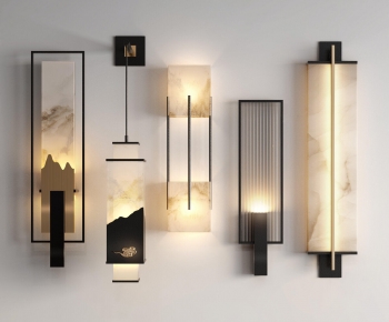 New Chinese Style Wall Lamp-ID:634640936