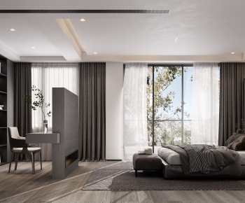 Modern Bedroom-ID:287897112