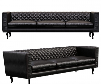 Modern Three-seat Sofa-ID:114825965