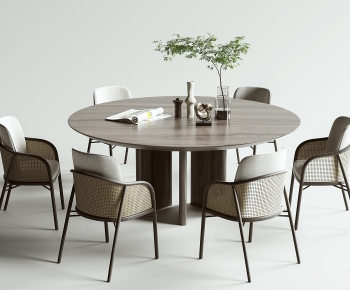 Modern Dining Table And Chairs-ID:656614079