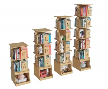 Modern Bookshelf-ID:768882993