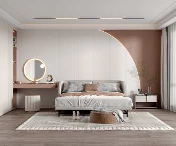 Nordic Style Bedroom-ID:126891118