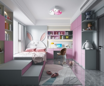 Modern Girl's Room Daughter's Room-ID:793440108