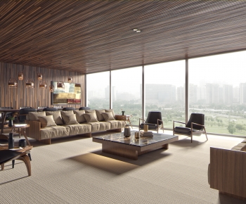 Modern A Living Room-ID:498509888