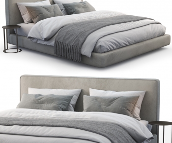 Modern Double Bed-ID:954188114