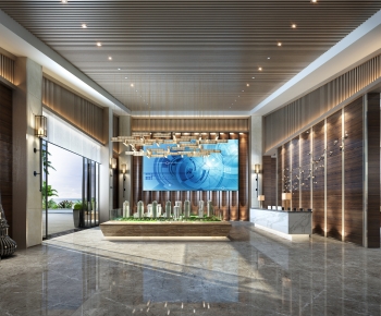 New Chinese Style Reception Hall-ID:465025906