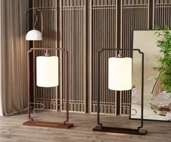 New Chinese Style Floor Lamp-ID:163589006