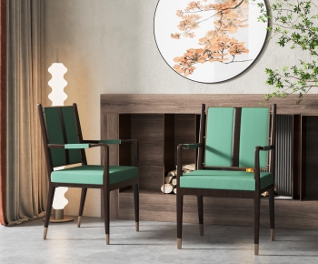 New Chinese Style Single Chair-ID:282306915
