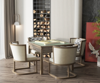 New Chinese Style Mahjong Tables And Chairs-ID:274354934