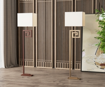 New Chinese Style Floor Lamp-ID:378385075