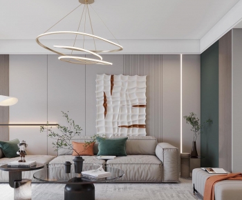 Modern A Living Room-ID:360615977