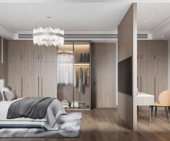 New Chinese Style Bedroom-ID:175827037