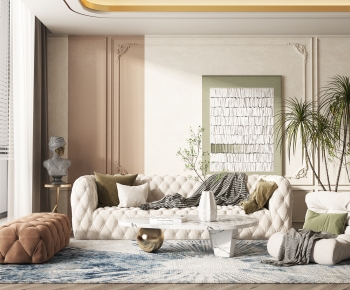 French Style Sofa Combination-ID:774650102