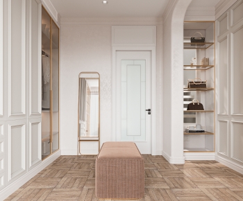 Simple European Style Clothes Storage Area-ID:487812044