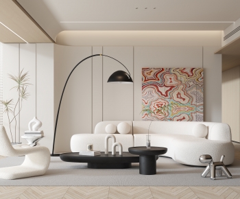 Wabi-sabi Style A Living Room-ID:958369979