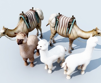 现代骆驼，羊驼-ID:674478057