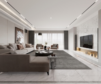 Modern A Living Room-ID:150820976