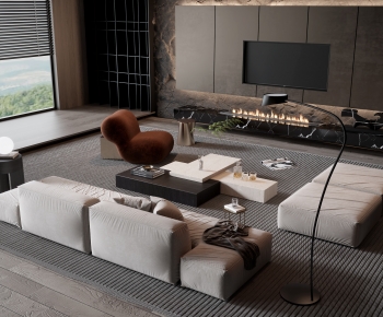 Modern Sofa Combination-ID:537341123