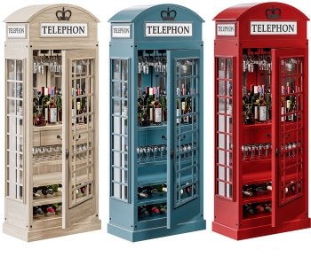 Simple European Style Wine Cabinet-ID:789764889