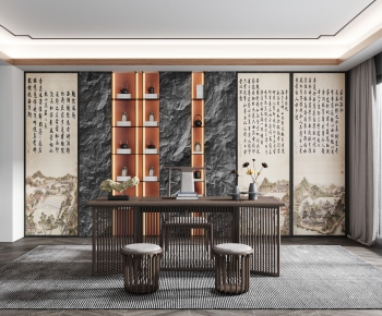 New Chinese Style Study Space-ID:320351151