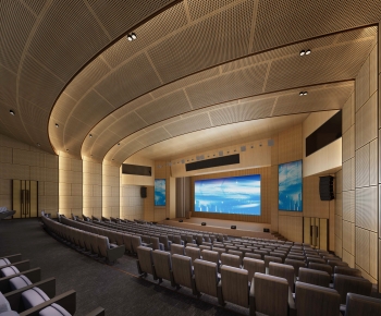 Modern Office Lecture Hall-ID:972564949