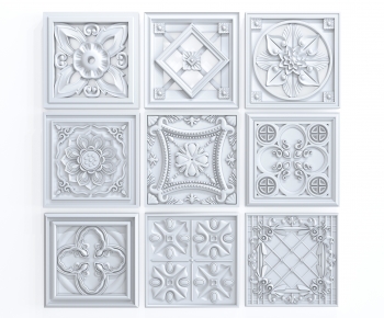 Simple European Style Carving-ID:671535027