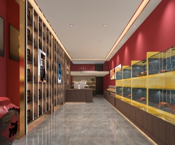 New Chinese Style Retail Stores-ID:504239089