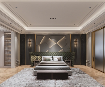 French Style Bedroom-ID:605649954