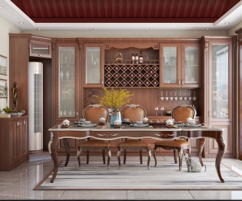 American Style Dining Room-ID:378065117